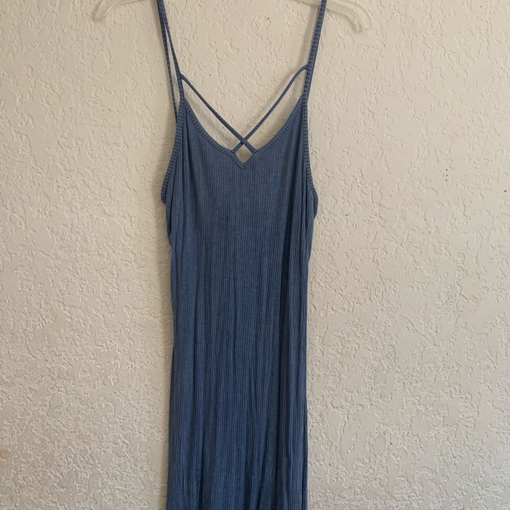 Blue dress